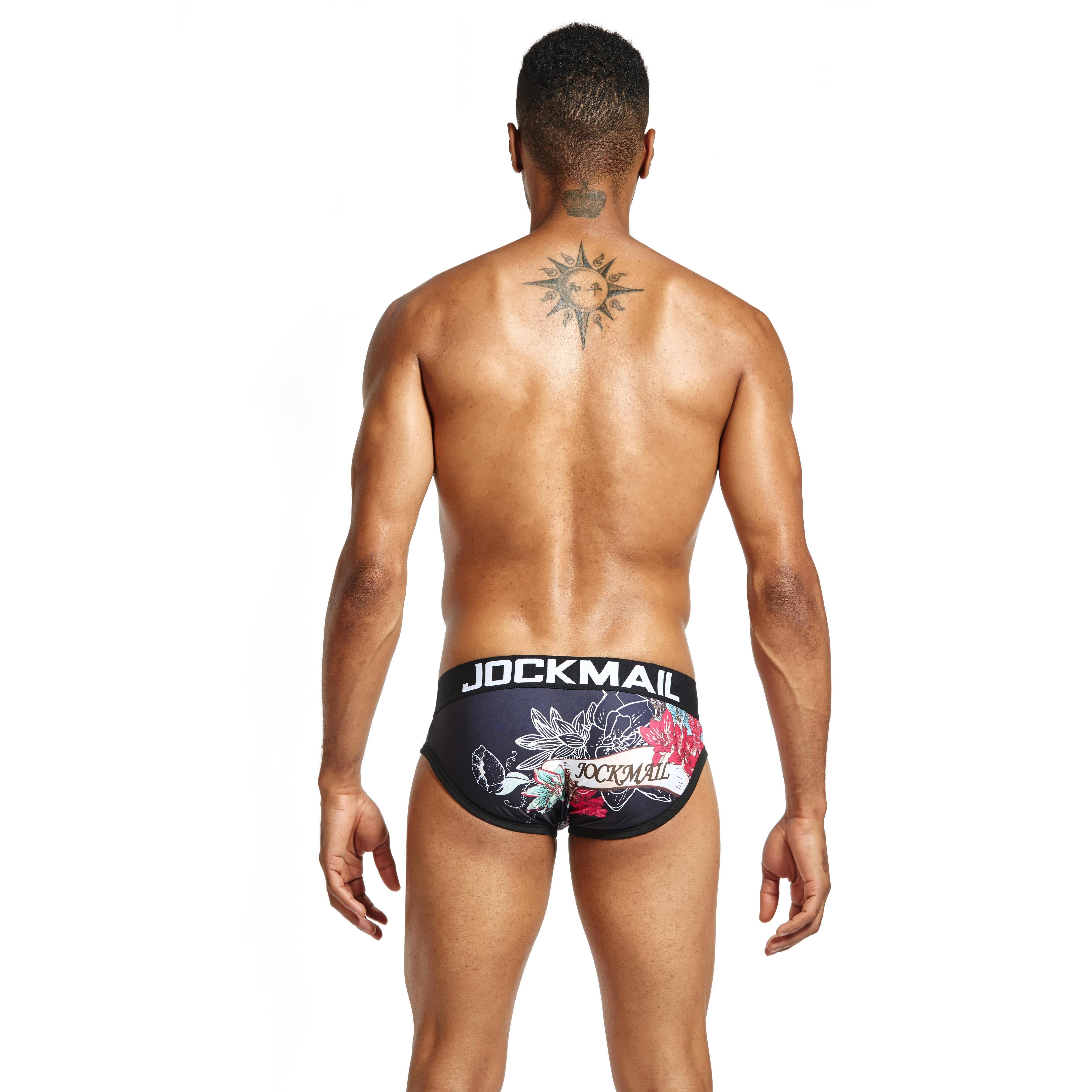JOCKMAIL JM324 - FLOWER BRIEF | dmunderwear detail image 4