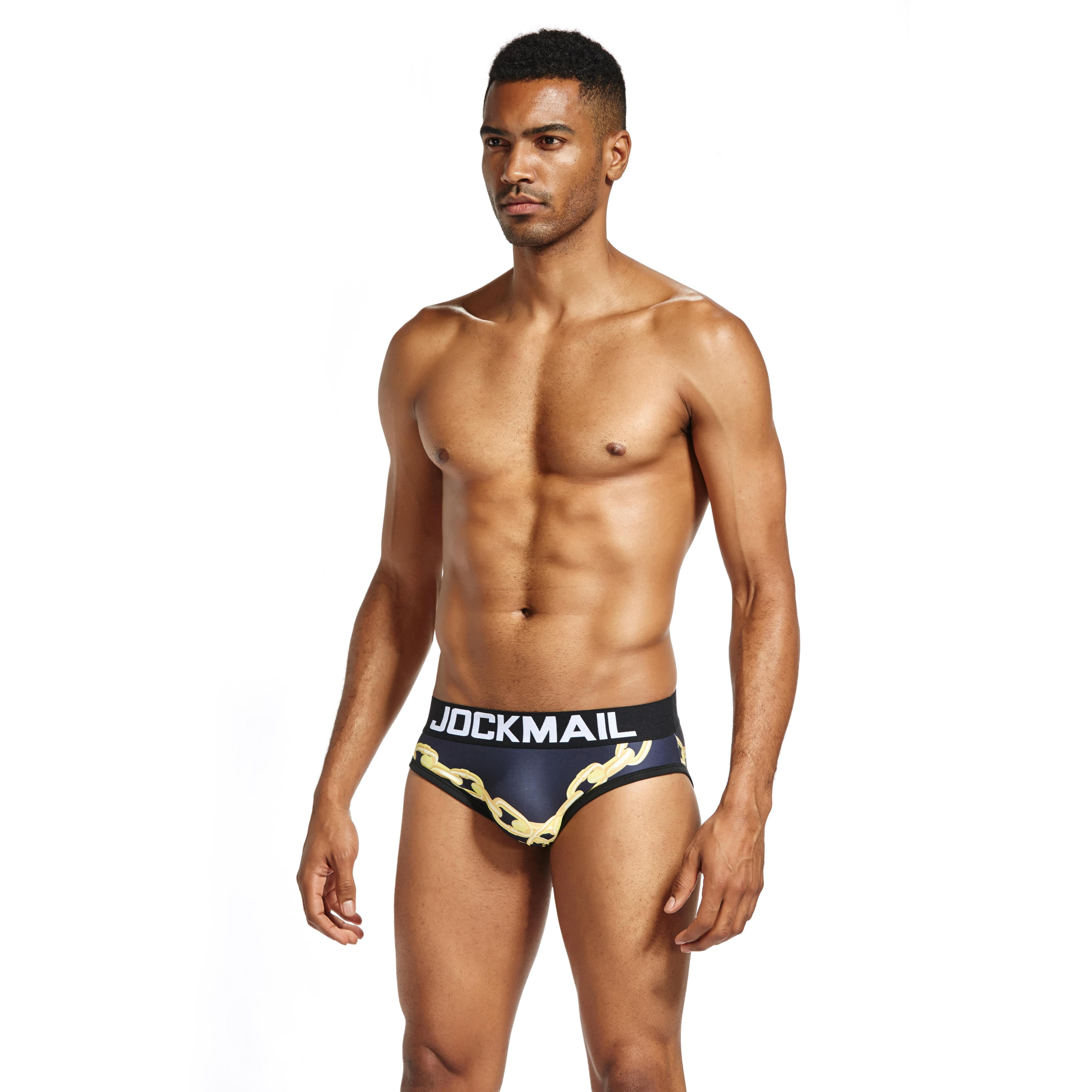 JOCKMAIL JM328 Brief - Black | dmunderwear detail image 2