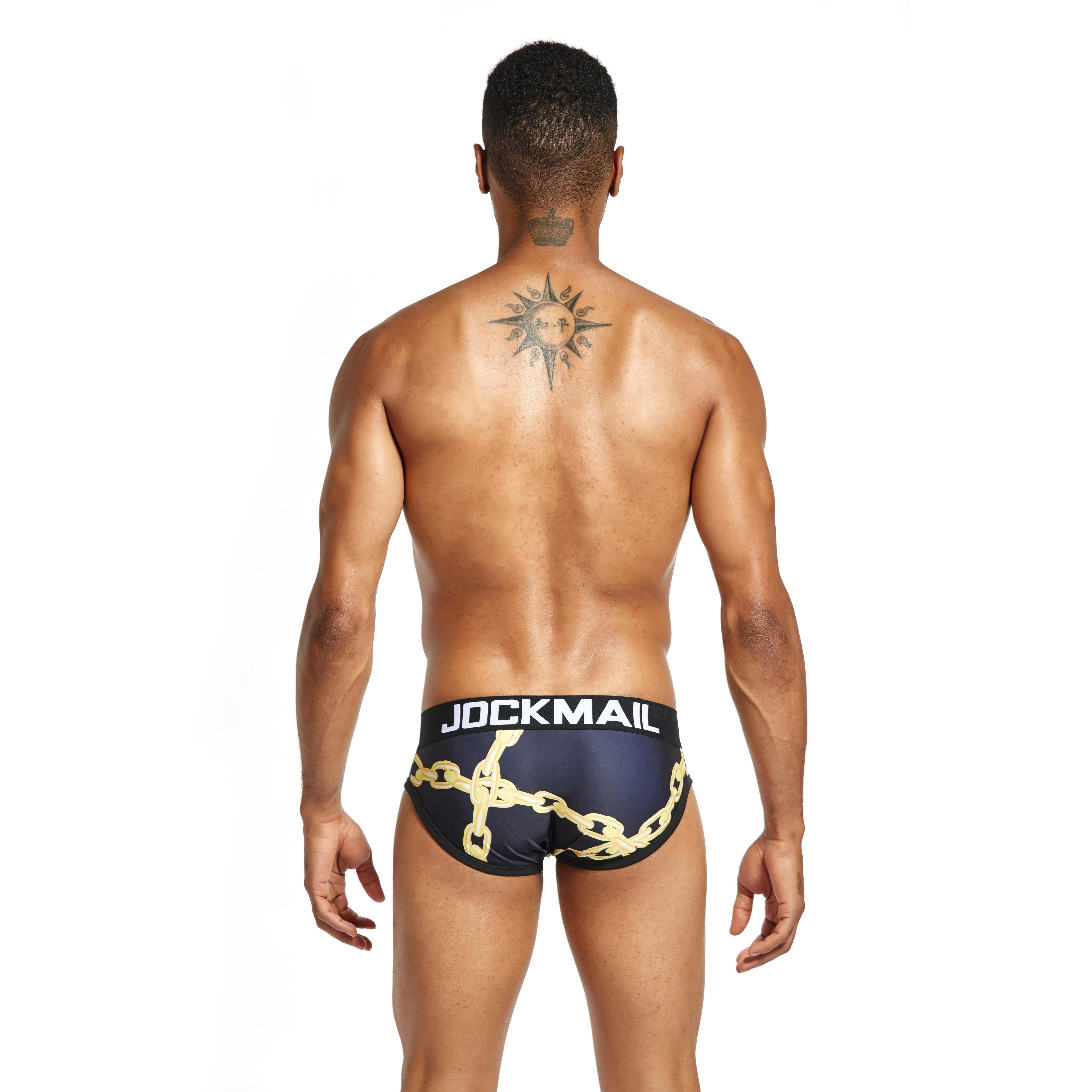 JOCKMAIL JM328 Brief - Black | dmunderwear detail image 4