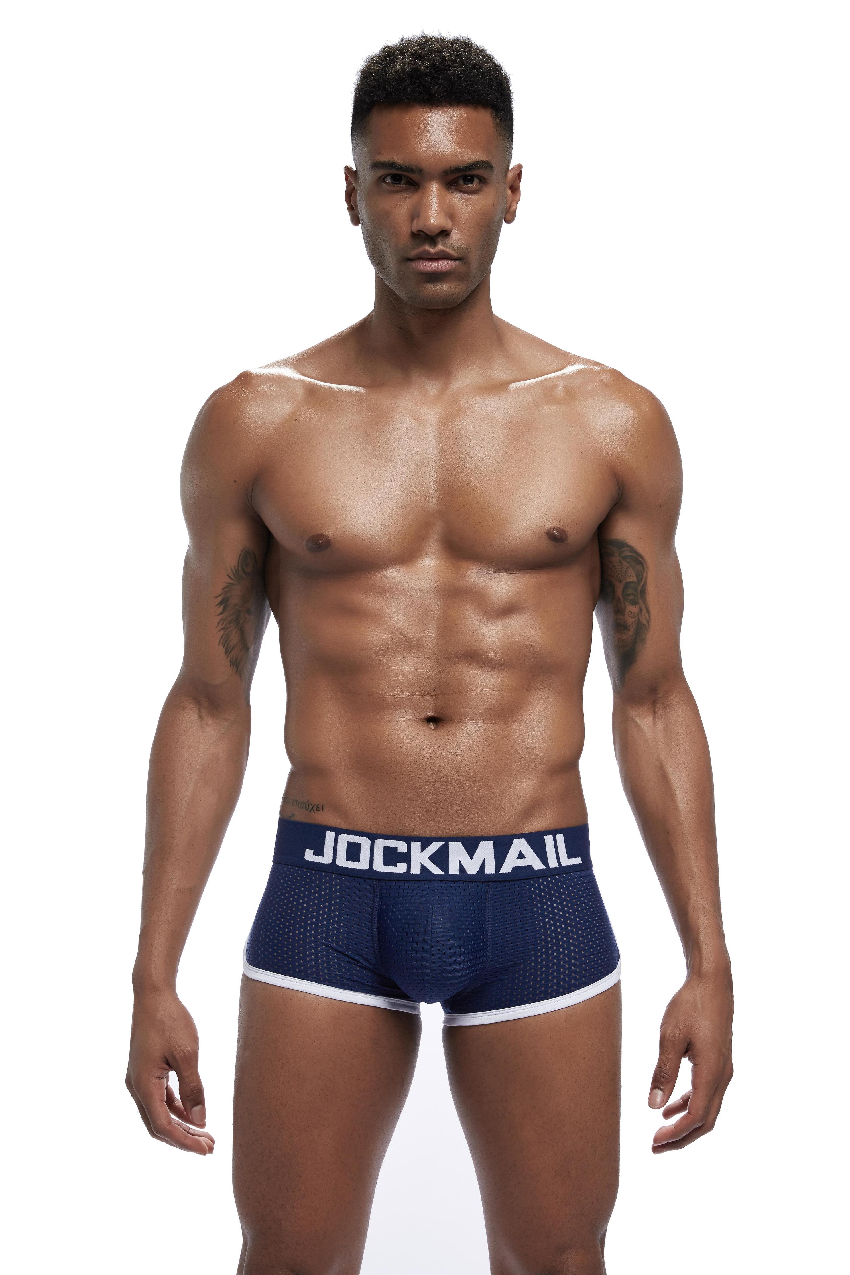 JOCKMAIL JM436 - Enhancement Mesh Boxer | dmunderwear detail image 4