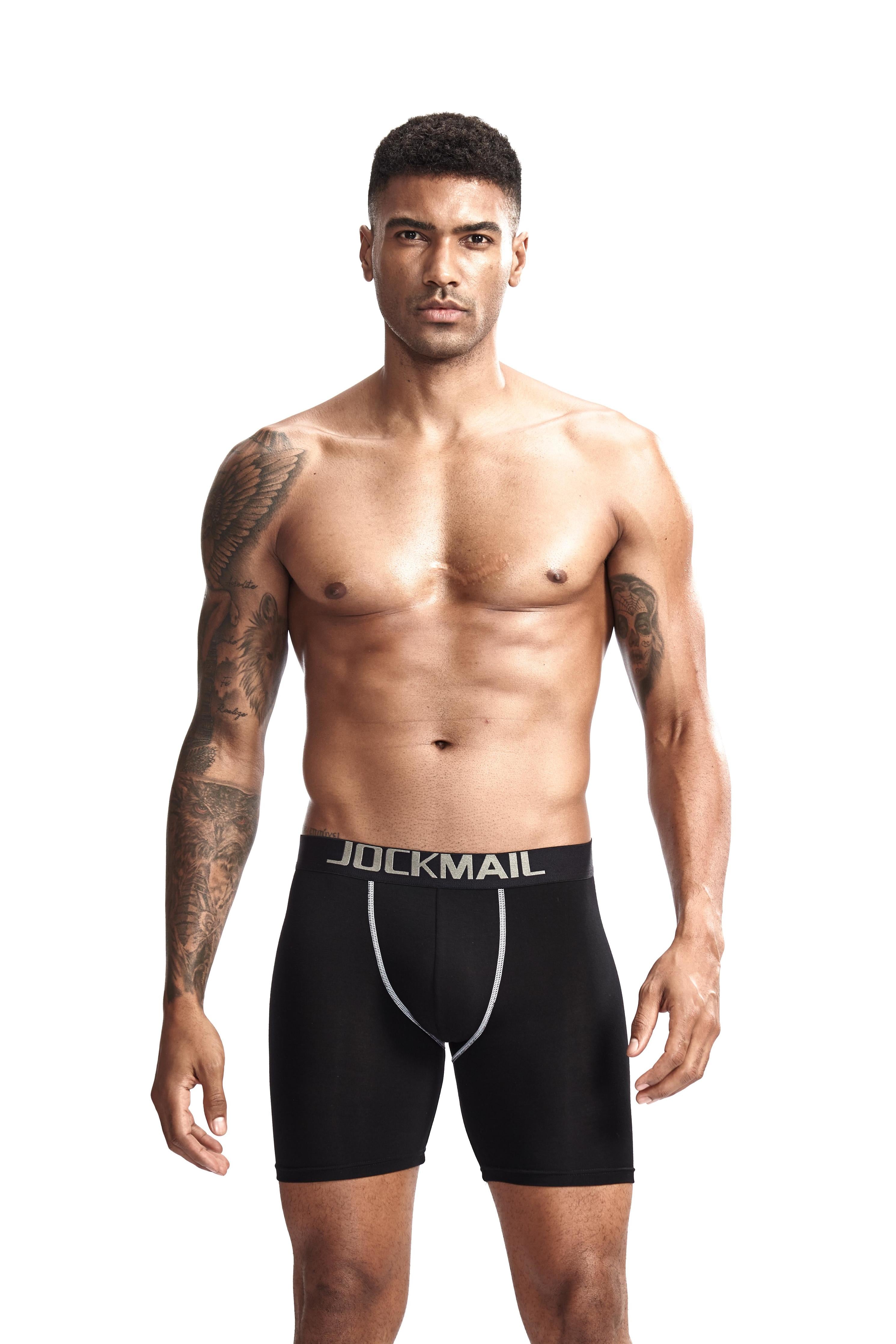 JOCKMAIL JM454 - Extra Long Boxer | dmunderwear detail image 2