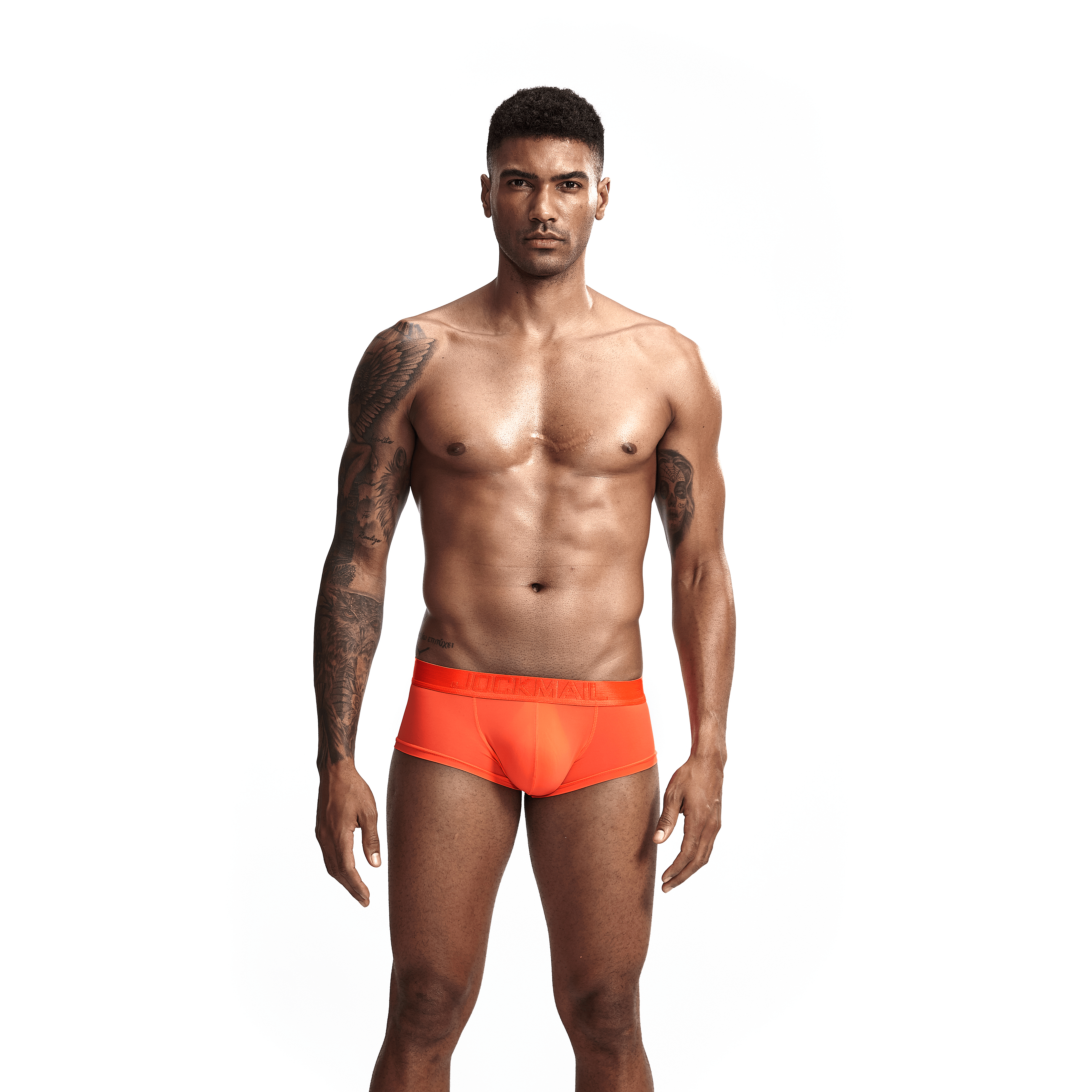 JOCKMAIL JM492 - Ice Silk Boxer | dmunderwear detail image 4