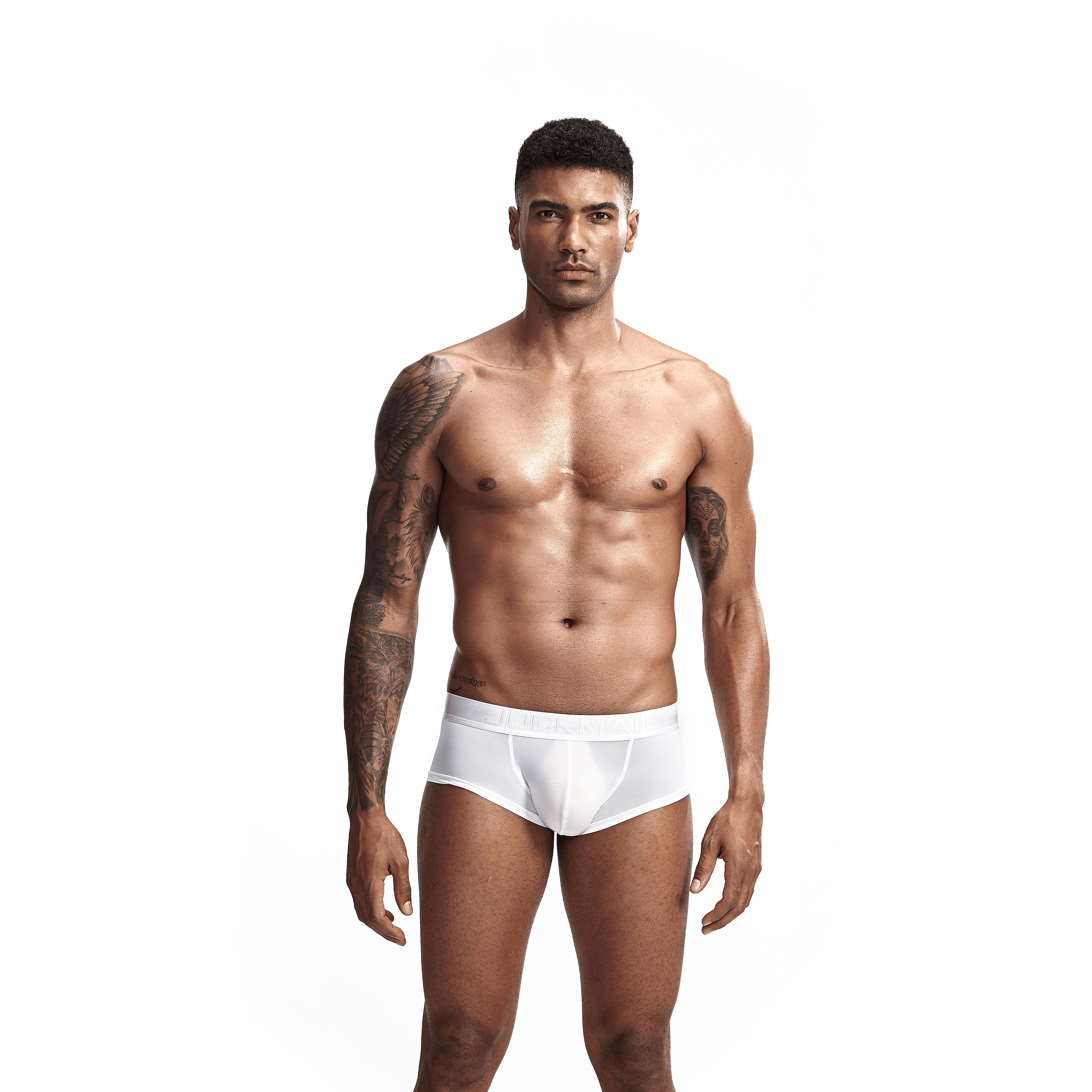 JOCKMAIL JM492 - Ice Silk Boxer | dmunderwear detail image 5