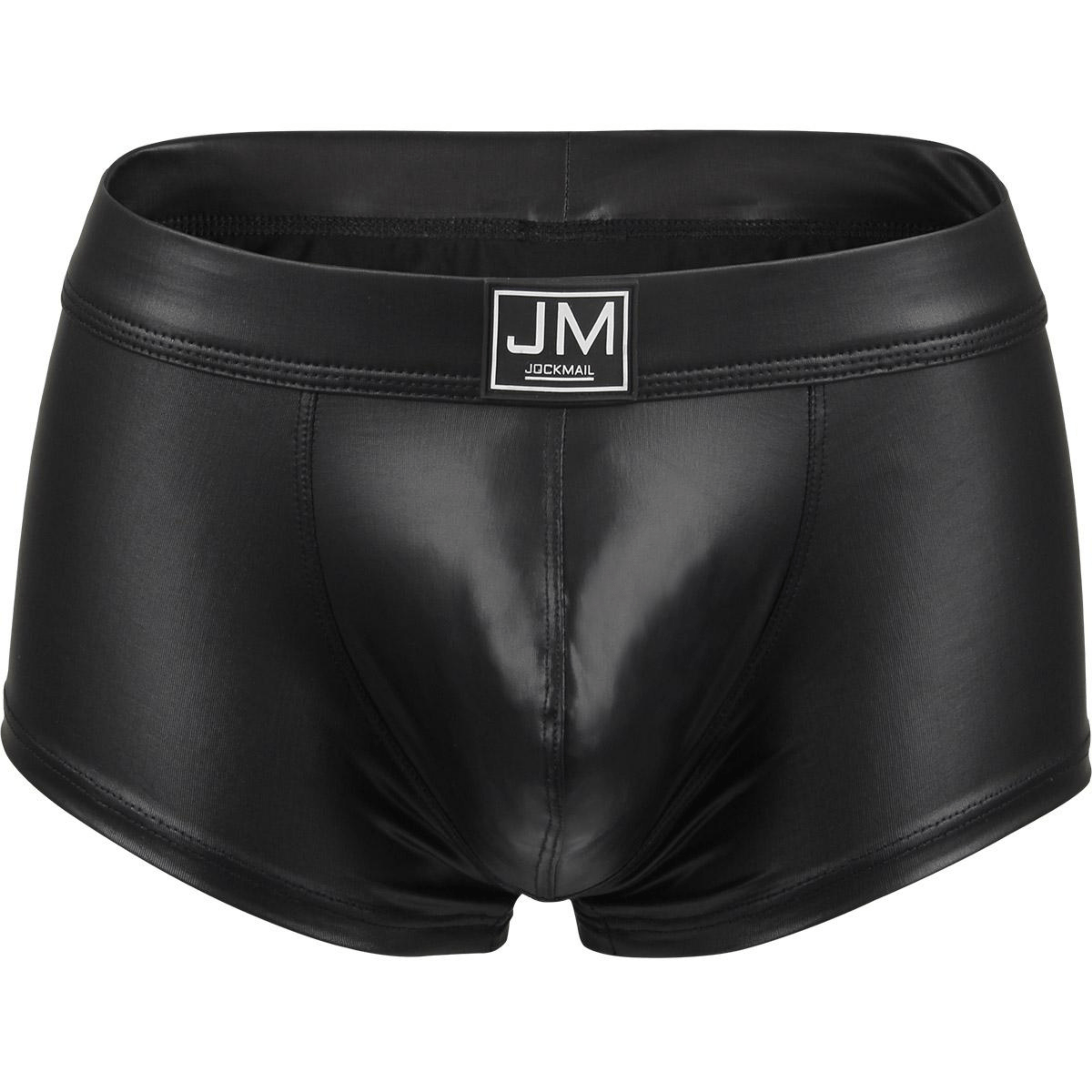 JOCKMAIL JM494 - Pu Leather Shine Boxer | dmunderwear