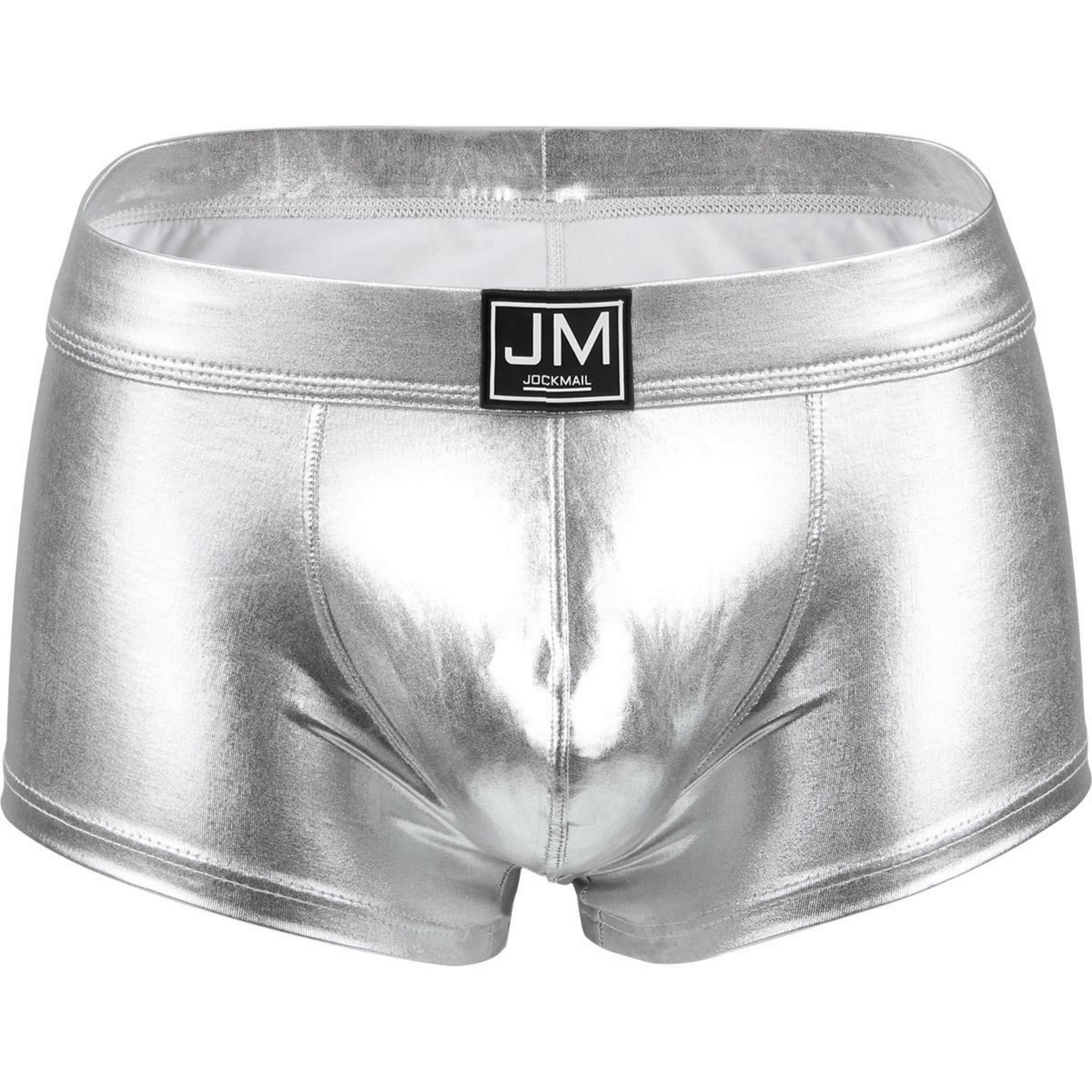 JOCKMAIL JM494 - Pu Leather Shine Boxer | dmunderwear detail image 5