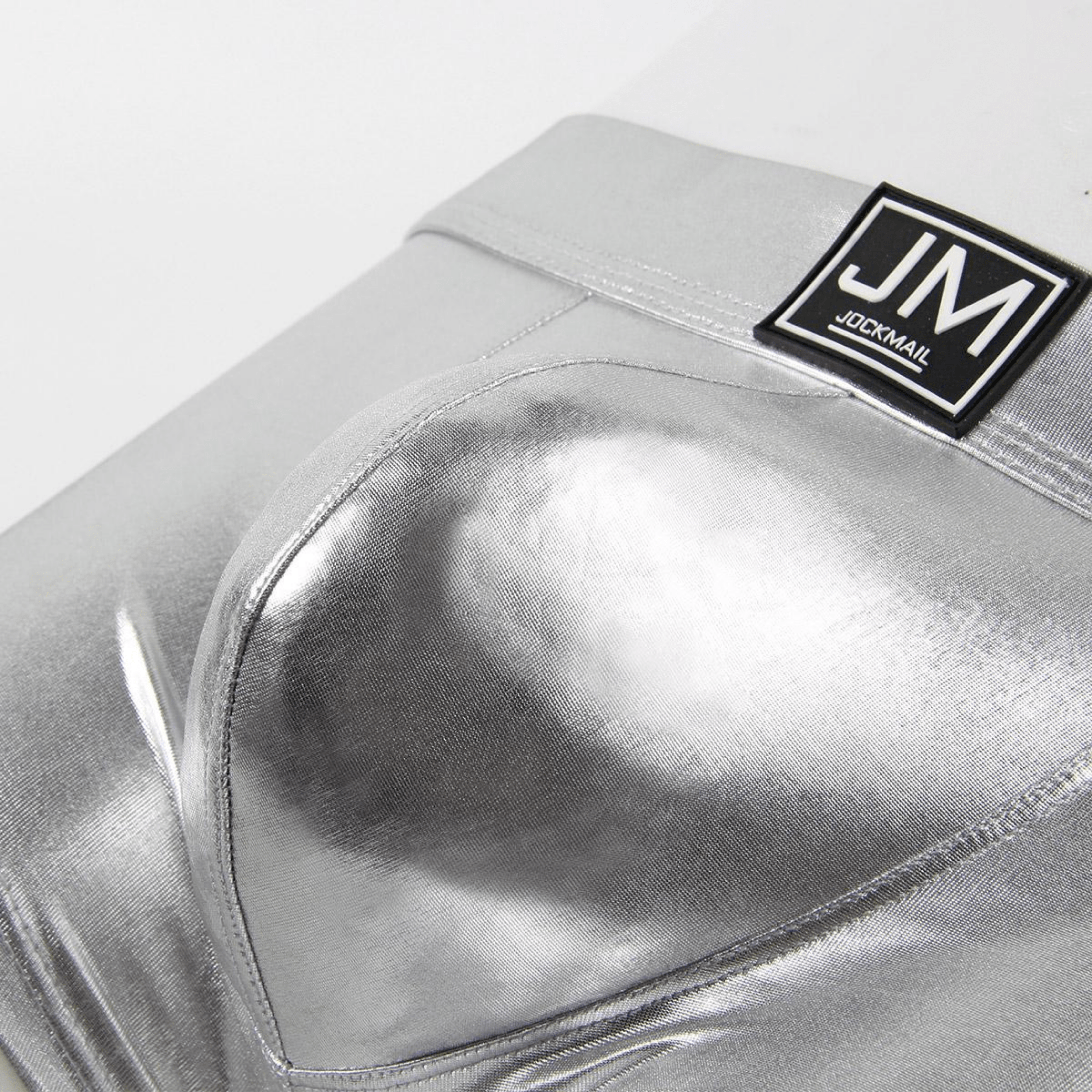JOCKMAIL JM494 - Pu Leather Shine Boxer | dmunderwear detail image 6