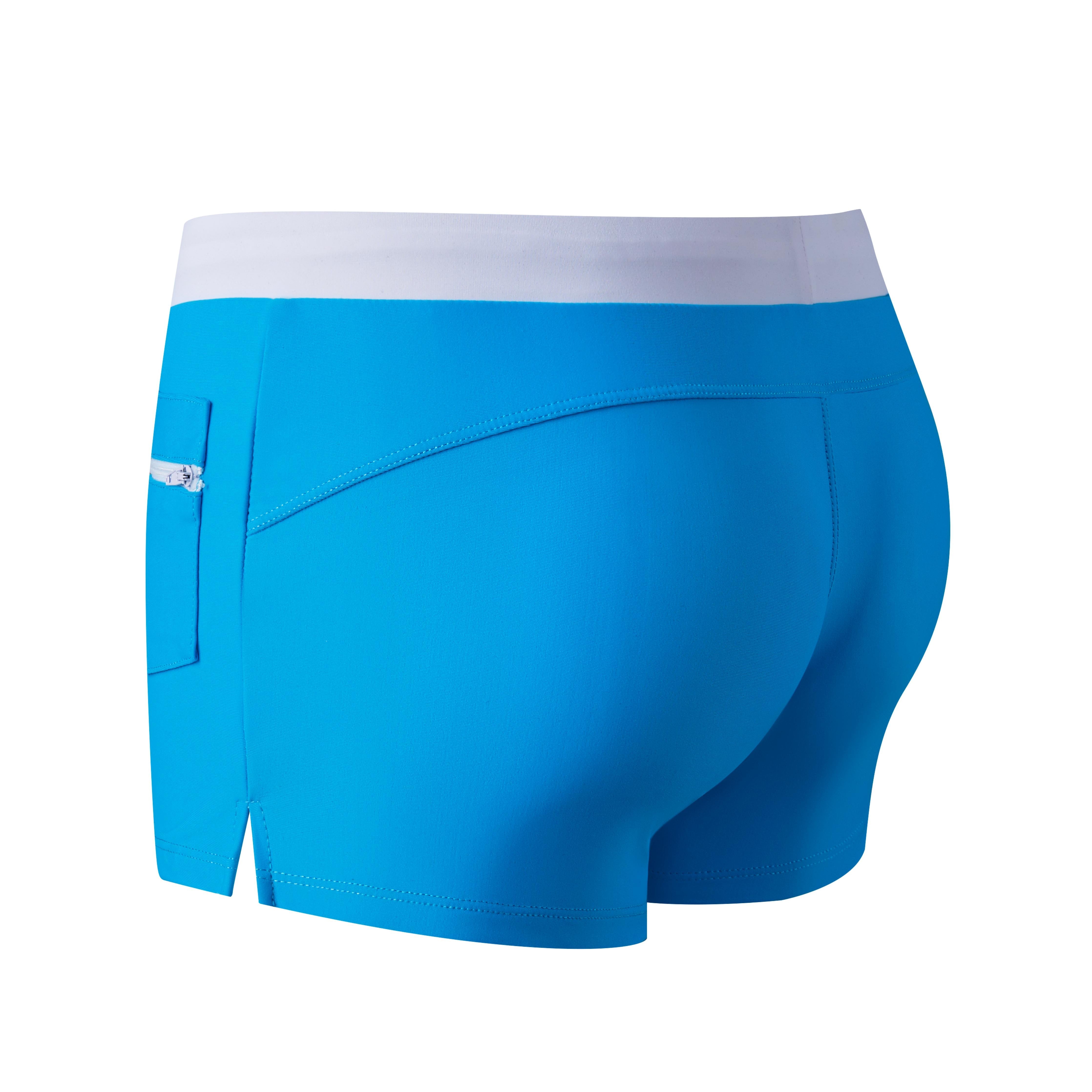 JOCKMAIL JM702 - Two-Tone Enhancing Swim trunk | dmunderwear detail image 11