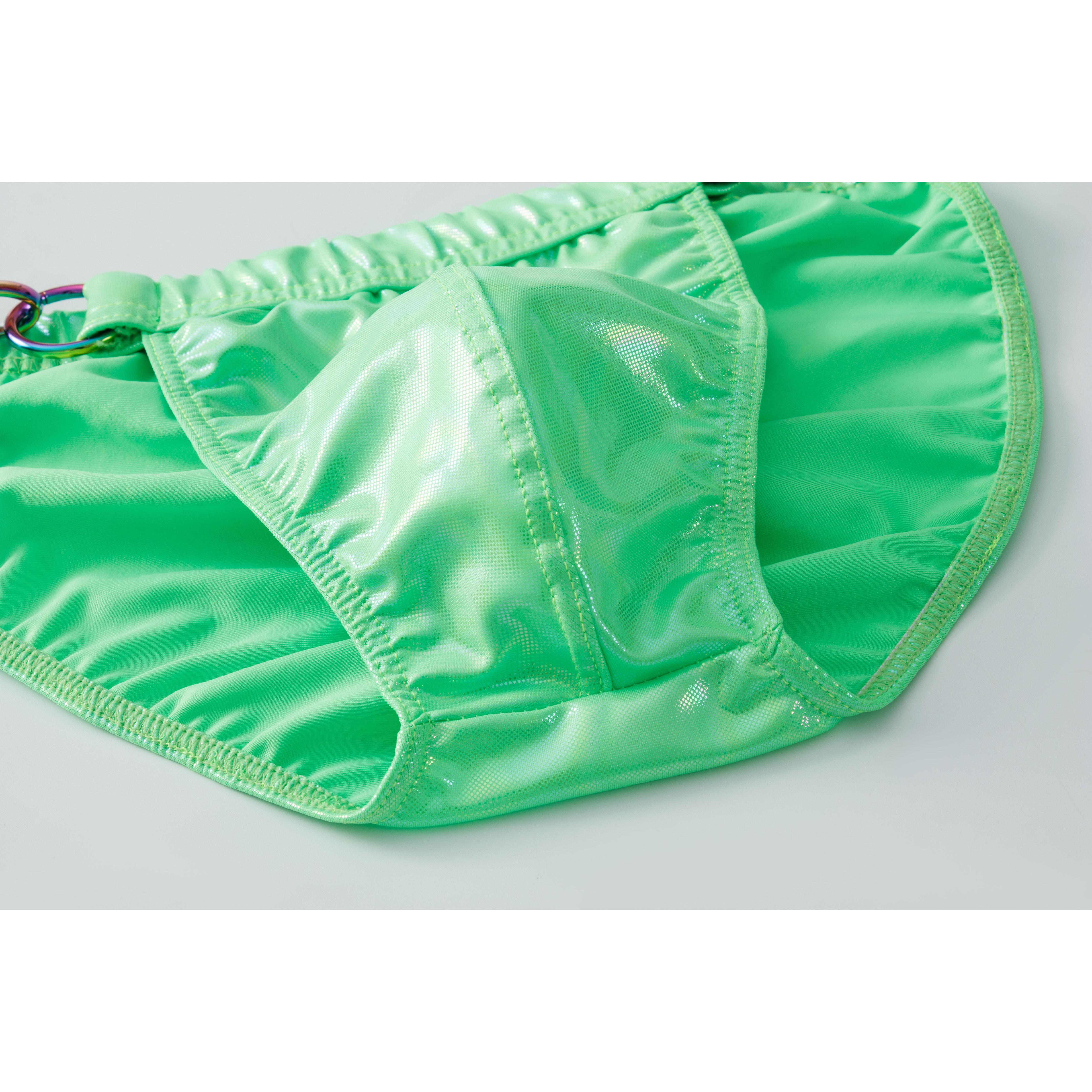 JOCKMAIL JM797 - Iridescent Hook Swim Brief | dmunderwear detail image 8