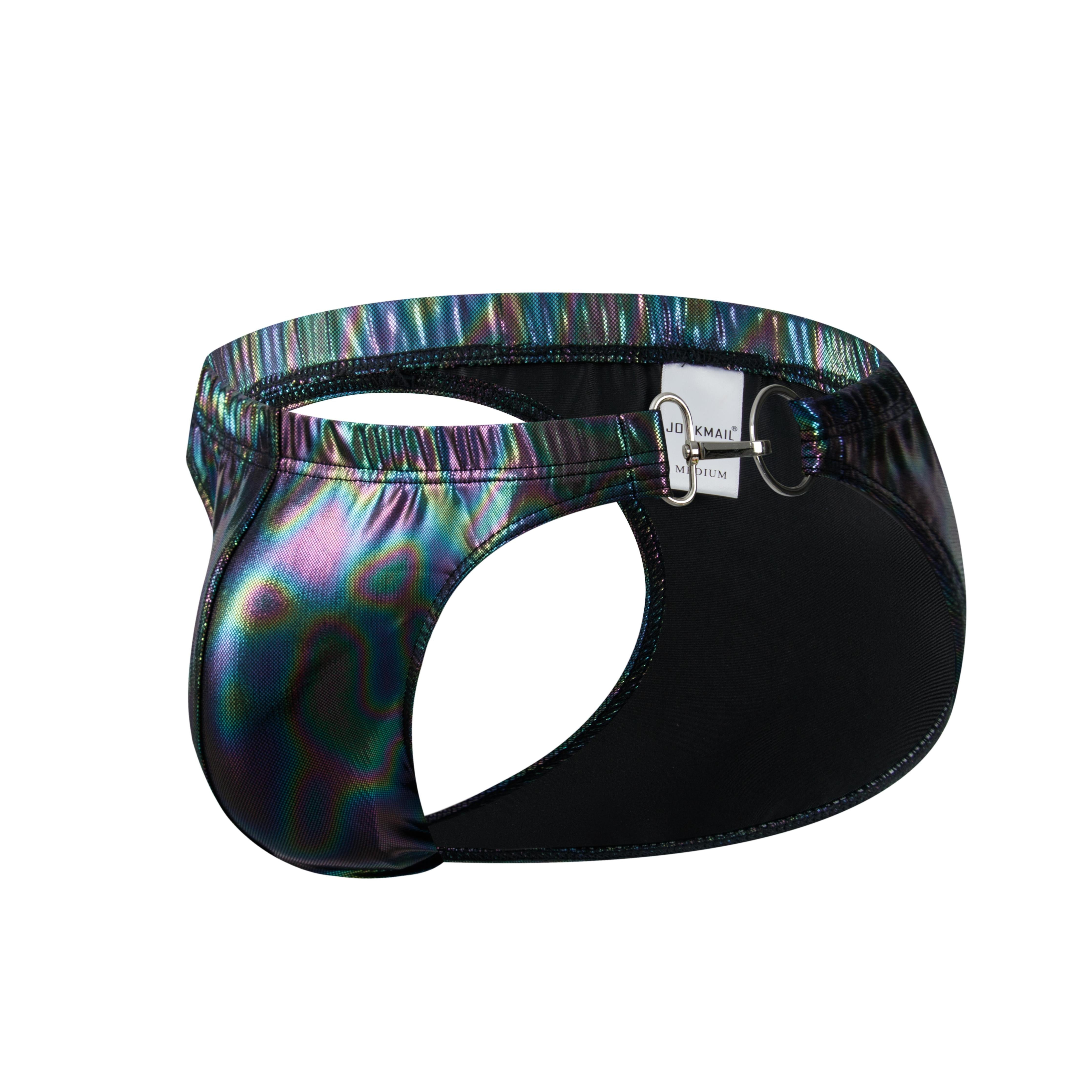 JOCKMAIL JM798 - IRIDESCENT HOOK SWIM BRIEF | dmunderwear