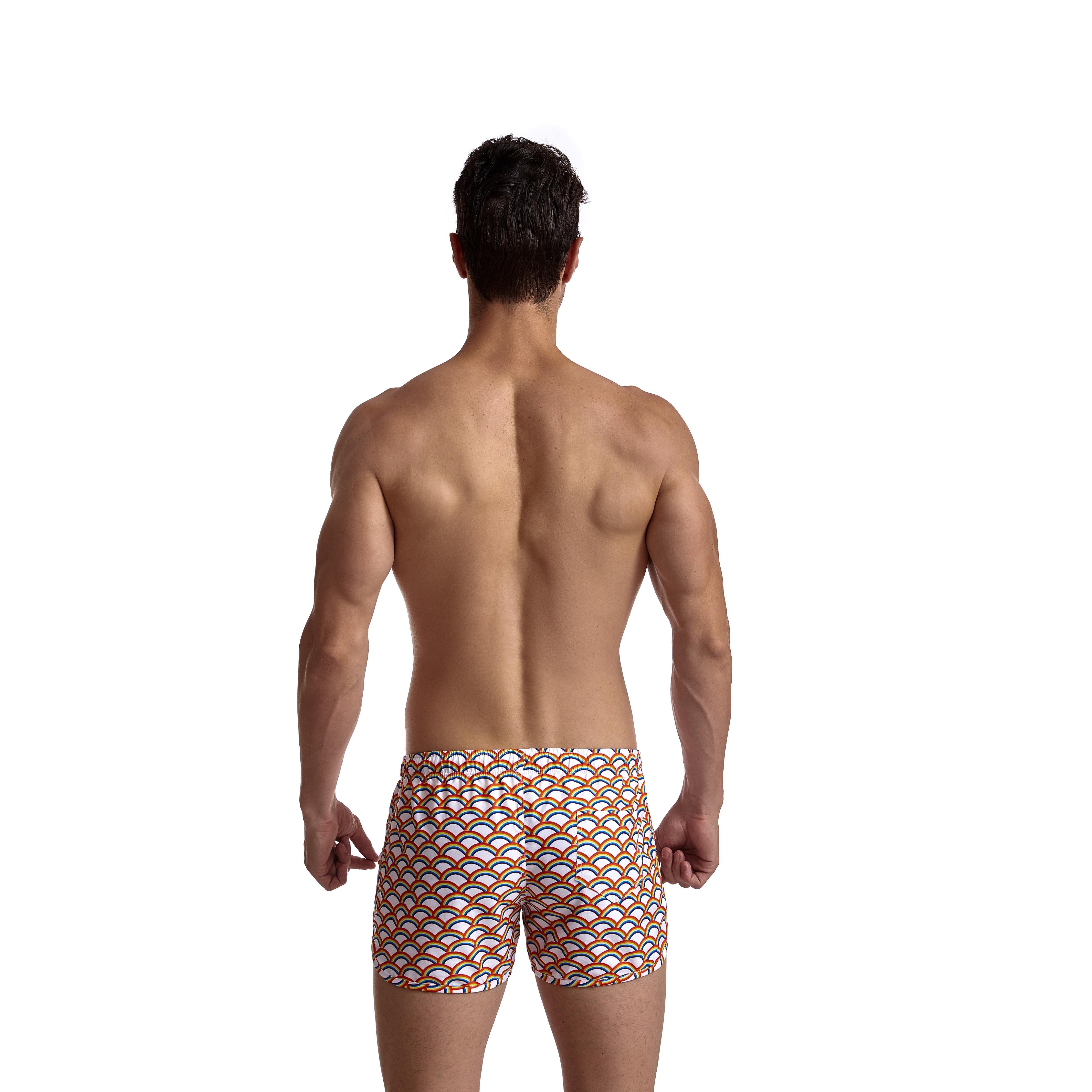 JOCKMAIL JM813 - Rainbow Shorts | dmunderwear detail image 5