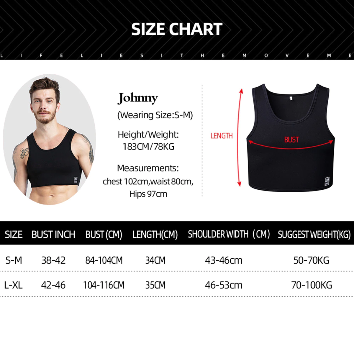 JOCKMAIL JM903 - Neoprene Vest | dmunderwear detail image 6