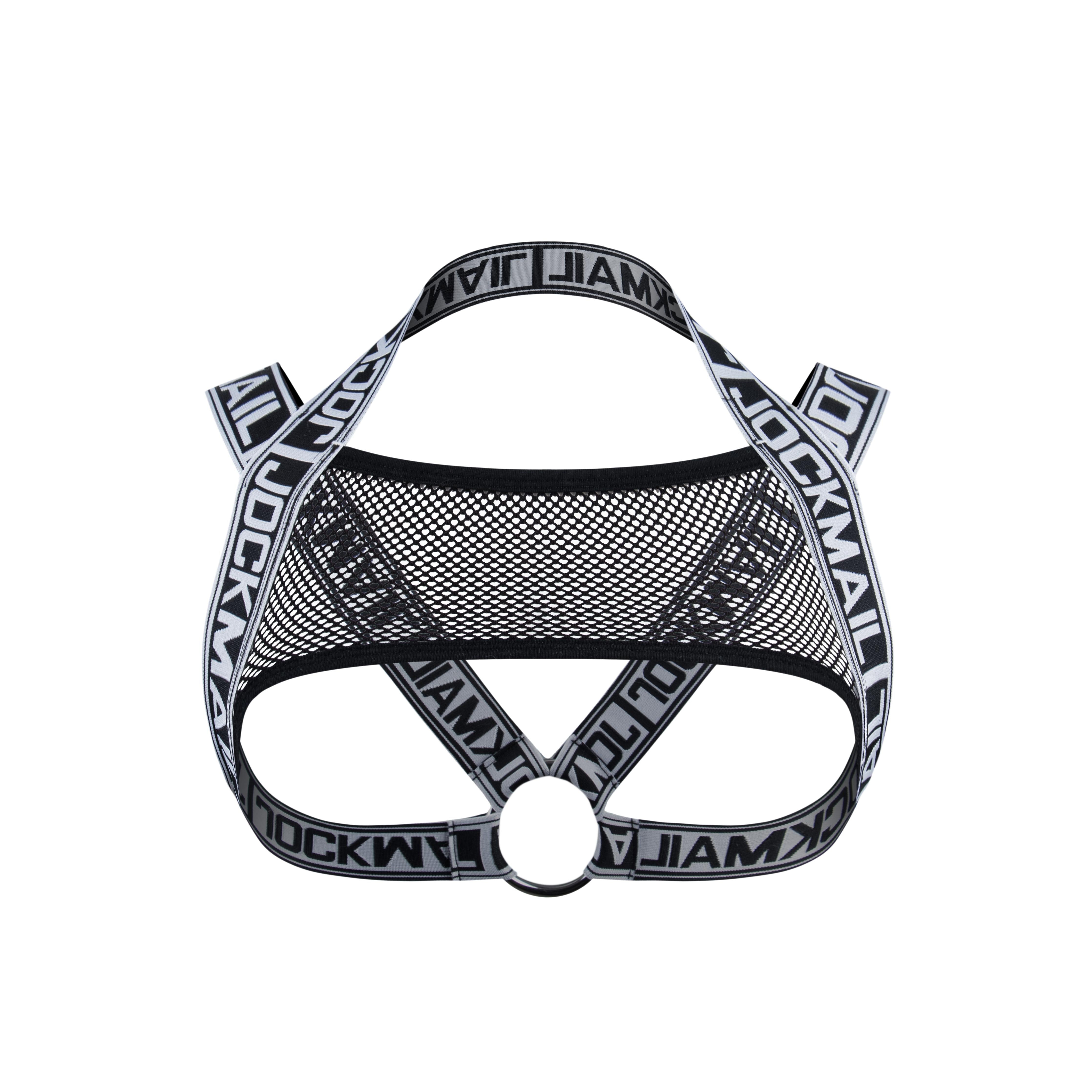 JOCKMAIL JM905 - Elastic Mesh Harness | dmunderwear detail image 3