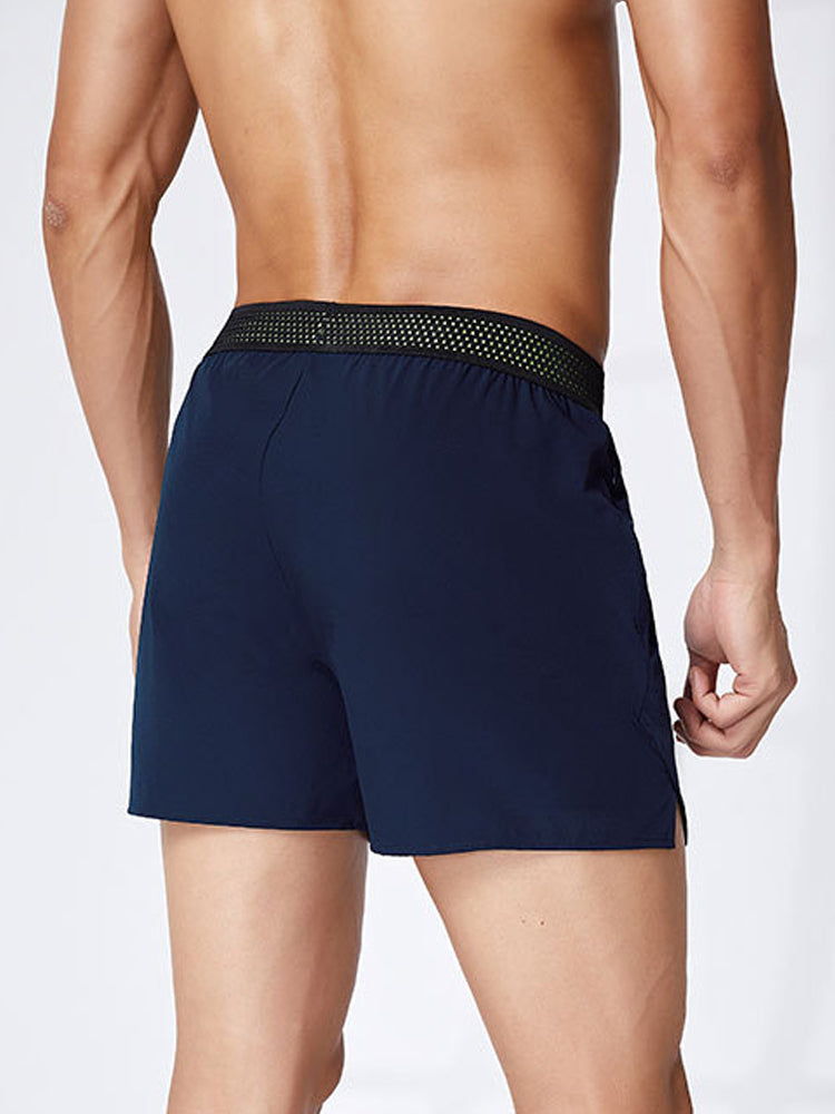 Men's Lightweight & Airy Quick-Dry Sporty Cut Activewear Shorts | dmunderwear detail image 6
