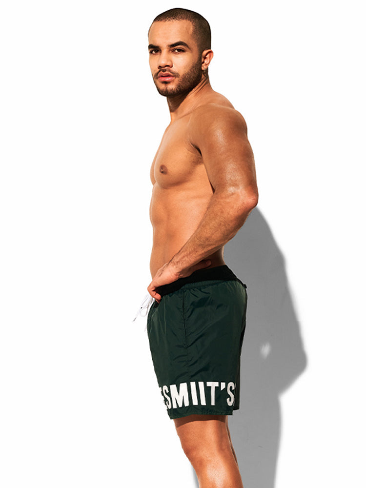 Men's Loose Fit High-Stretch Sports Board Shorts | dmunderwear detail image 12