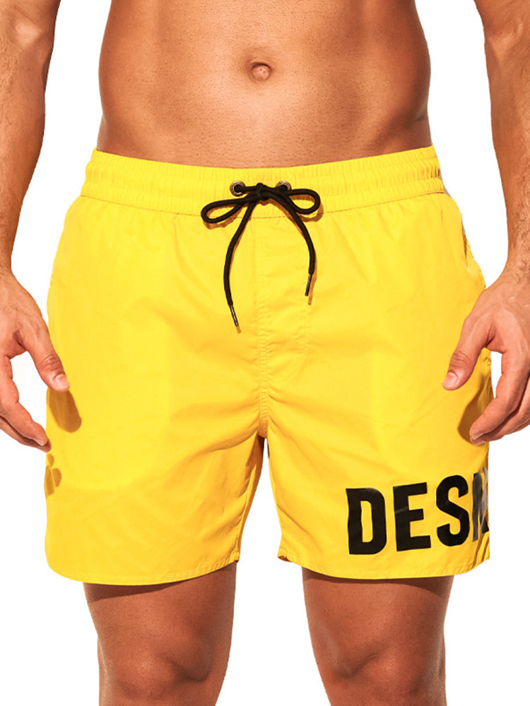 Men's Loose Fit High-Stretch Sports Board Shorts | dmunderwear detail image 14