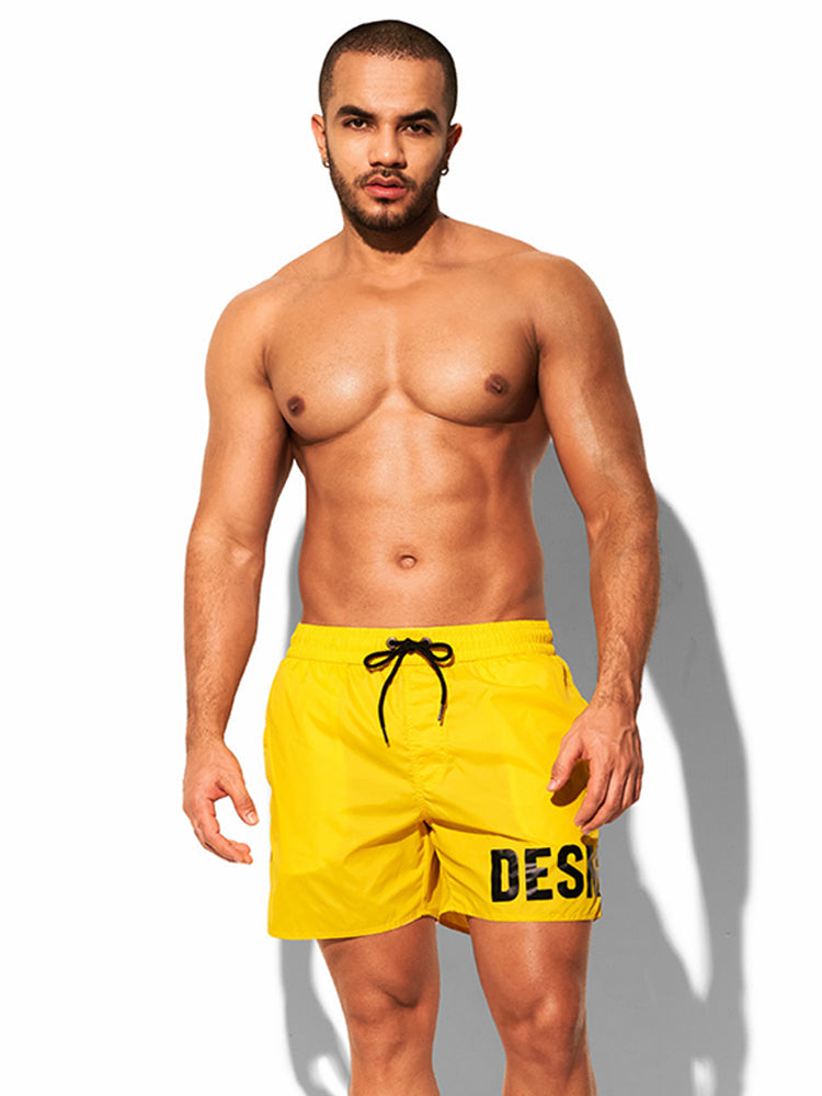 Men's Loose Fit High-Stretch Sports Board Shorts | dmunderwear detail image 15