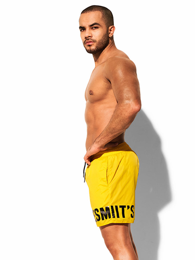 Men's Loose Fit High-Stretch Sports Board Shorts | dmunderwear detail image 16