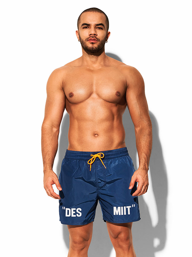 Men's Loose Fit High-Stretch Sports Board Shorts | dmunderwear detail image 17