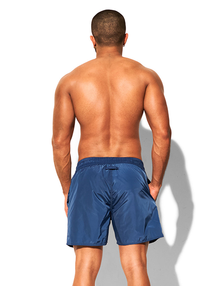 Men's Loose Fit High-Stretch Sports Board Shorts | dmunderwear detail image 18
