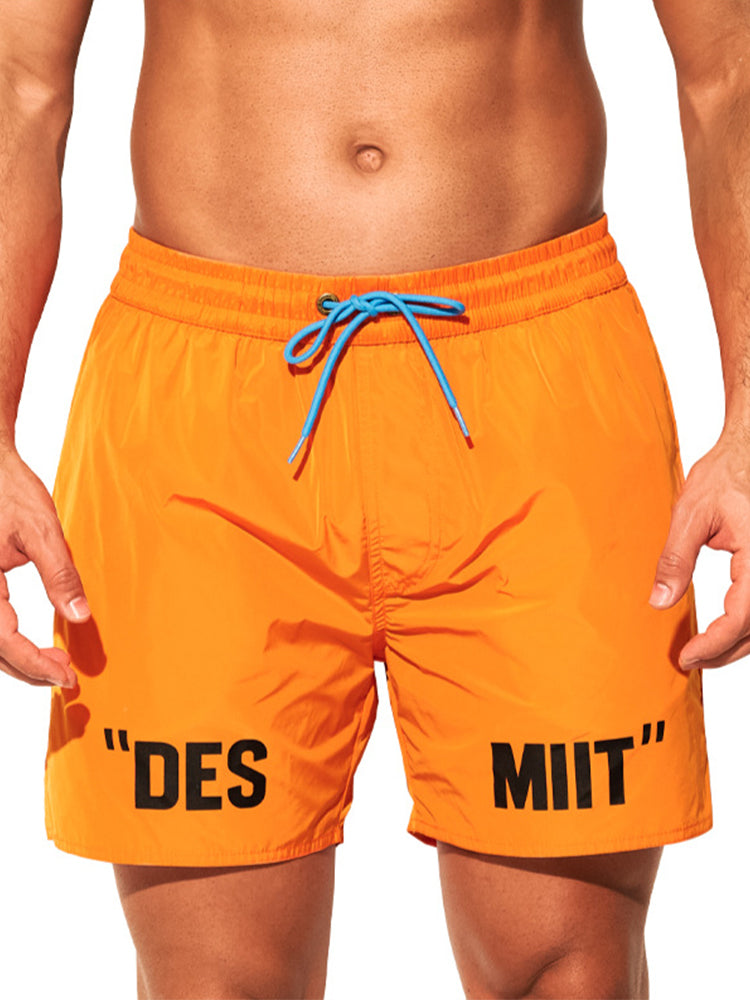 Men's Loose Fit High-Stretch Sports Board Shorts | dmunderwear detail image 8