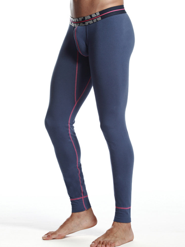 Men's Loungewear-Style Sleep-Ready Cozy Soft-Touch Thermal Bottoms | dmunderwear detail image 10