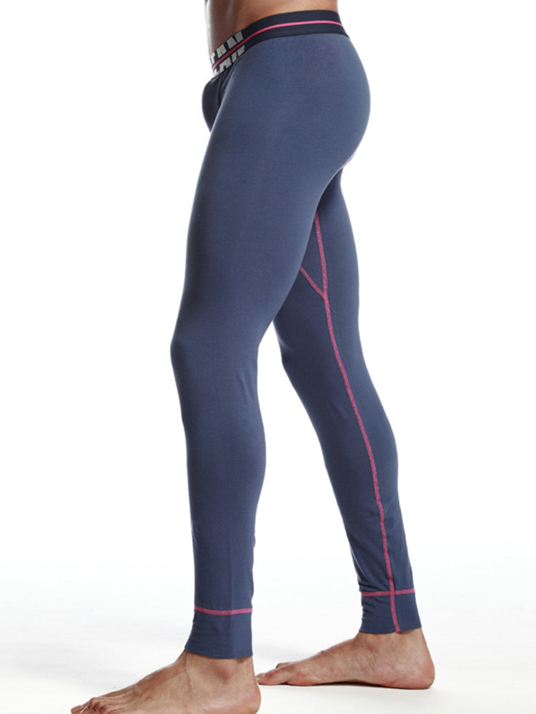 Men's Loungewear-Style Sleep-Ready Cozy Soft-Touch Thermal Bottoms | dmunderwear detail image 11