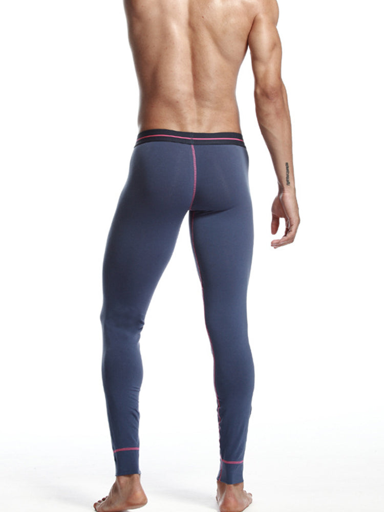 Men's Loungewear-Style Sleep-Ready Cozy Soft-Touch Thermal Bottoms | dmunderwear detail image 13