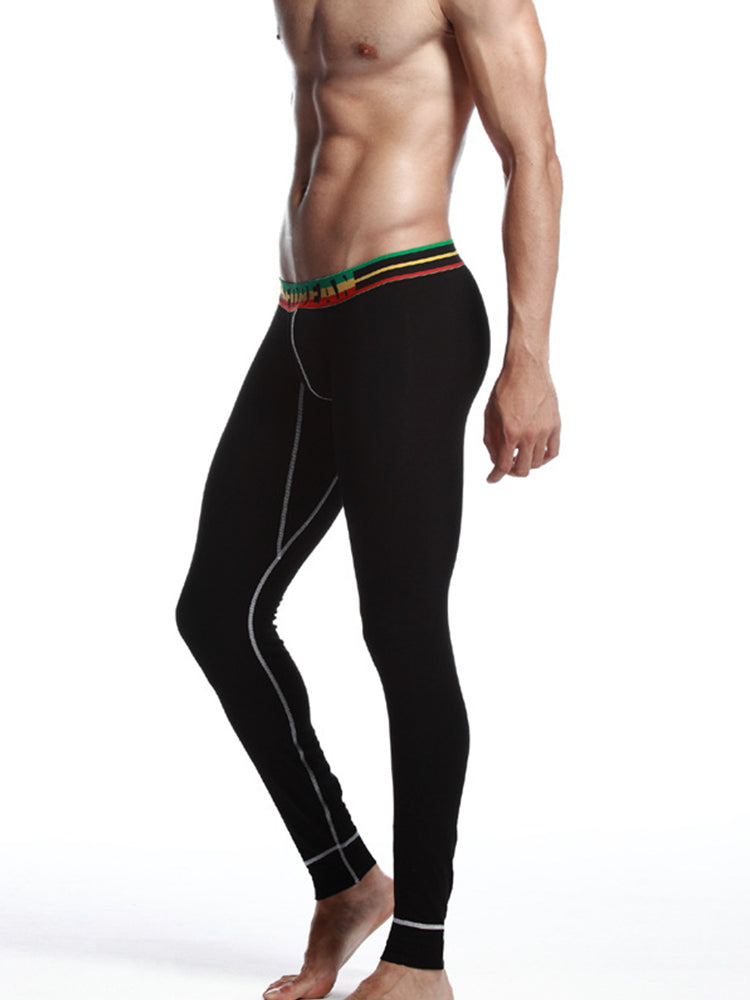 Men's Loungewear-Style Sleep-Ready Cozy Soft-Touch Thermal Bottoms | dmunderwear detail image 16