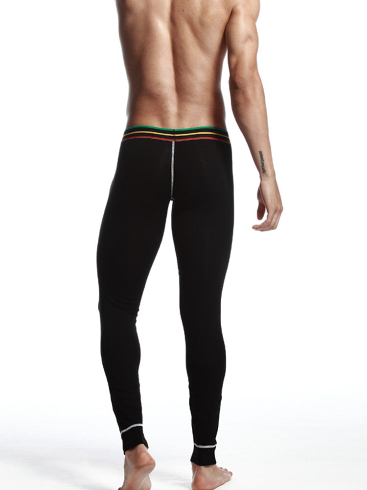 Men's Loungewear-Style Sleep-Ready Cozy Soft-Touch Thermal Bottoms | dmunderwear detail image 17