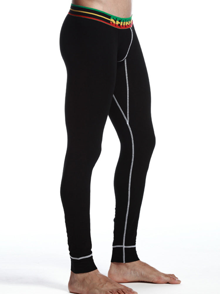 Men's Loungewear-Style Sleep-Ready Cozy Soft-Touch Thermal Bottoms | dmunderwear detail image 19