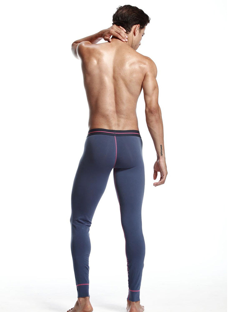 Men's Loungewear-Style Sleep-Ready Cozy Soft-Touch Thermal Bottoms | dmunderwear detail image 3