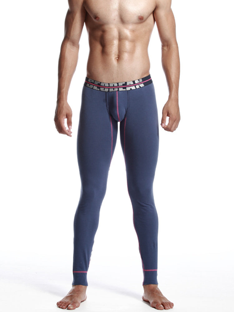 Men's Loungewear-Style Sleep-Ready Cozy Soft-Touch Thermal Bottoms | dmunderwear detail image 4
