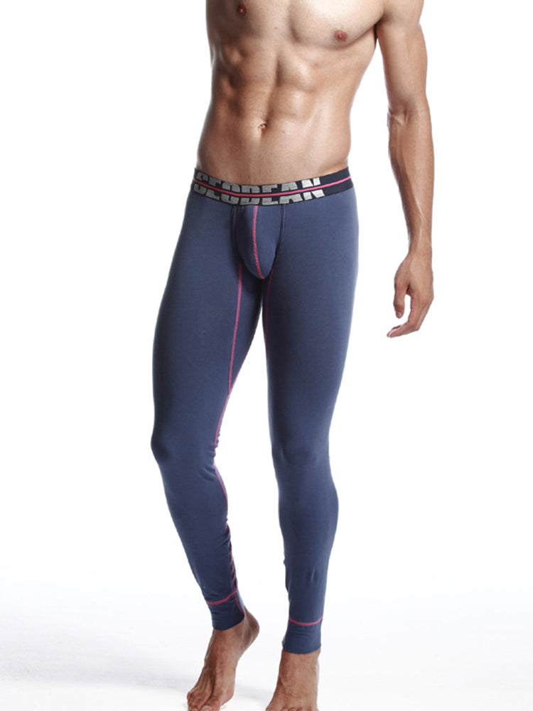 Men's Loungewear-Style Sleep-Ready Cozy Soft-Touch Thermal Bottoms | dmunderwear detail image 5