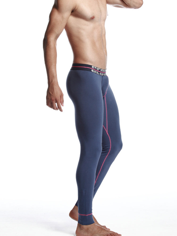 Men's Loungewear-Style Sleep-Ready Cozy Soft-Touch Thermal Bottoms | dmunderwear detail image 6