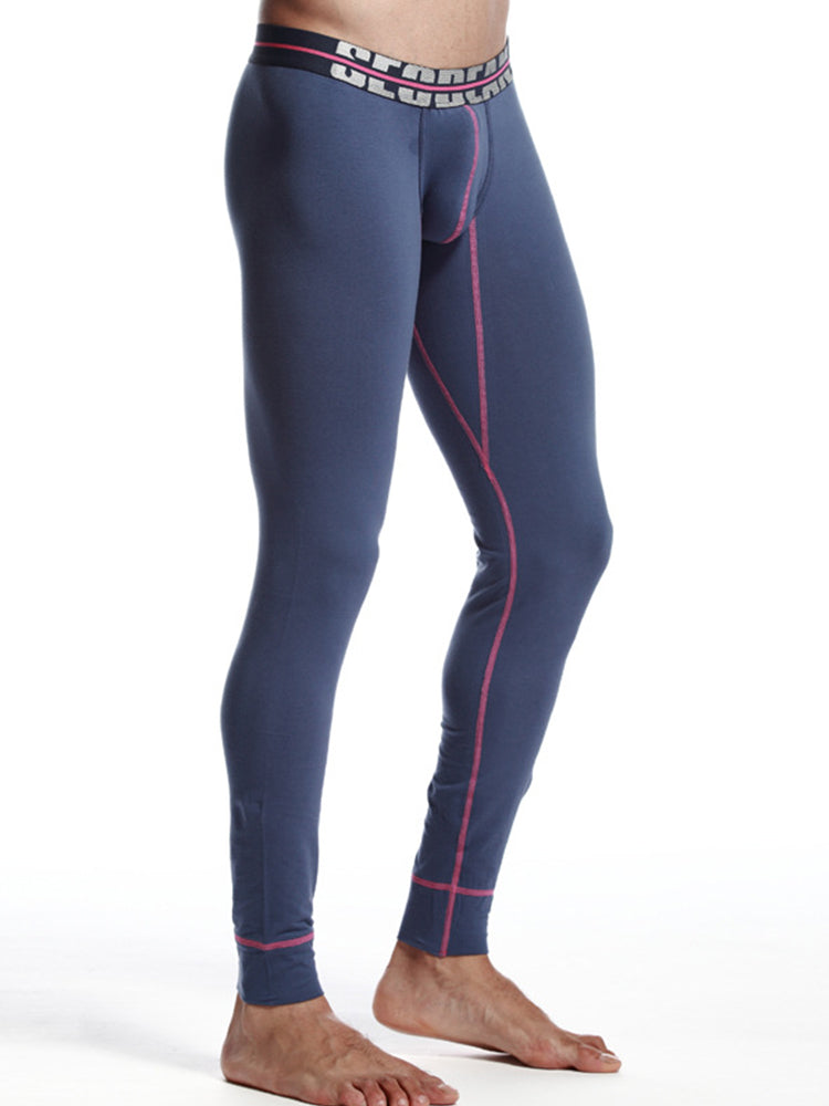 Men's Loungewear-Style Sleep-Ready Cozy Soft-Touch Thermal Bottoms | dmunderwear detail image 9