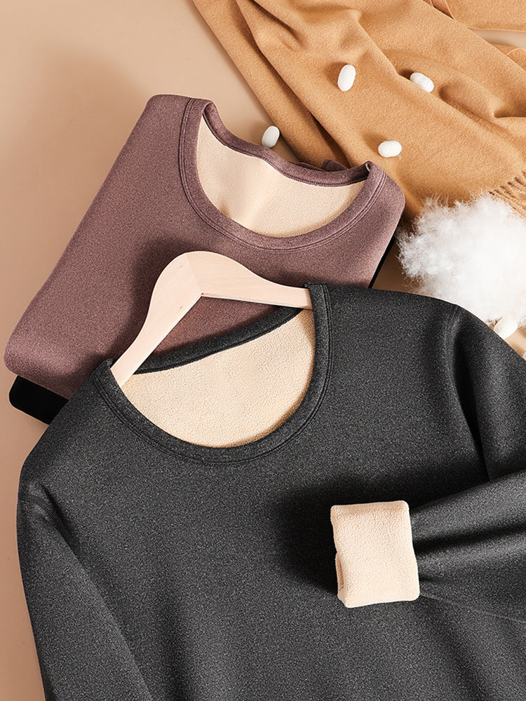 Men's Loungewear-Style Warm-Touch Tag-Free Smooth Soft-Touch Thermal Sets | dmunderwear detail image 13