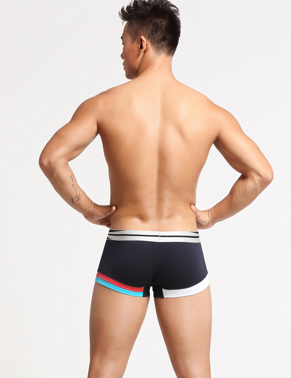 Mens Low Rise Boxer Brief 10201 | dmunderwear detail image 5