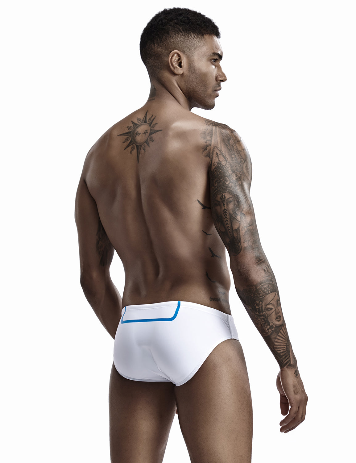 Mens Low Rise Brief Bikini 90901 | dmunderwear detail image 14