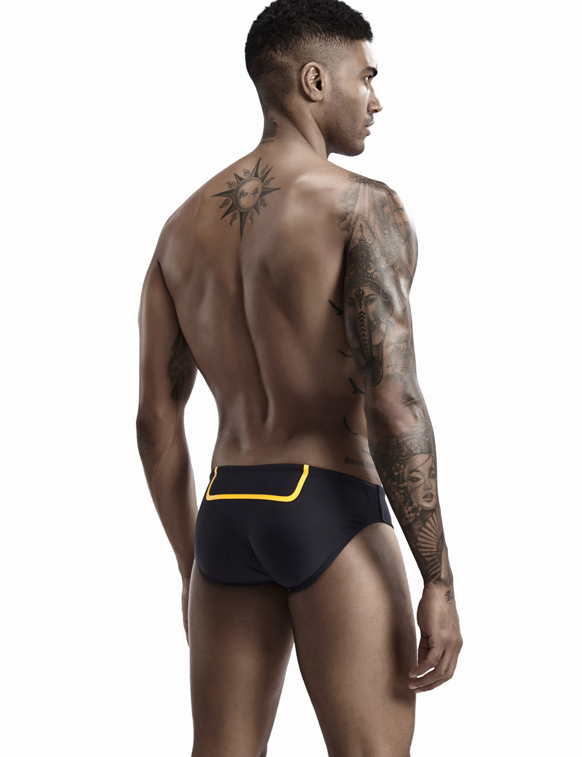 Mens Low Rise Brief Bikini 90901 | dmunderwear detail image 9