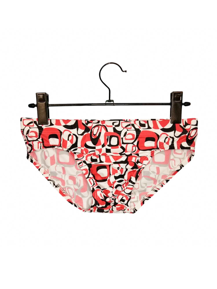 Men's Low-Rise Printed Casual Swim Brief | dmunderwear detail image 2