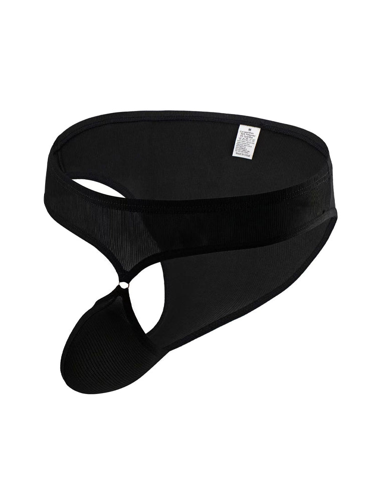 Men's Low Rise Sexy Hollow Pocket Briefs | dmunderwear detail image 8
