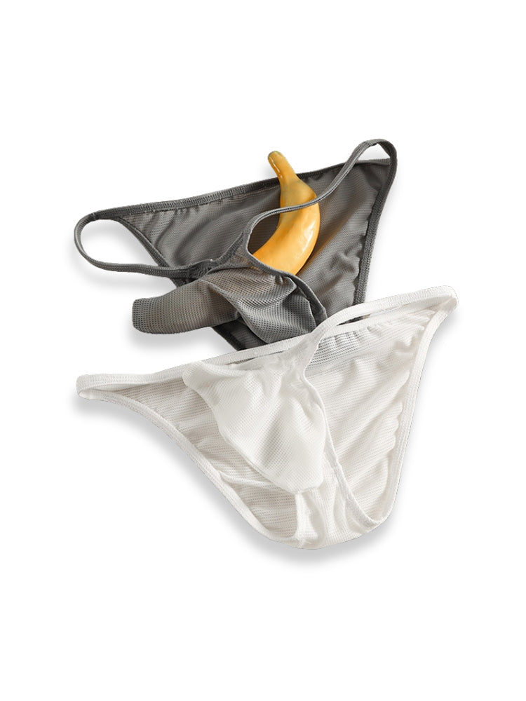 Men's Low-Rise Sexy Seamless Comfort Lightweight Briefs | dmunderwear detail image 5