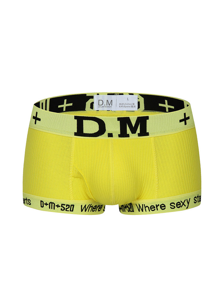 2 Pack Men's Low-rise Sexy Side Opening Pocket Trunk | dmunderwear