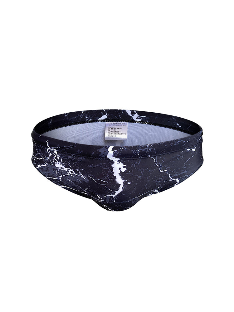 Men's Low-Rise Sexy Youth Beach Swim Briefs | dmunderwear detail image 2