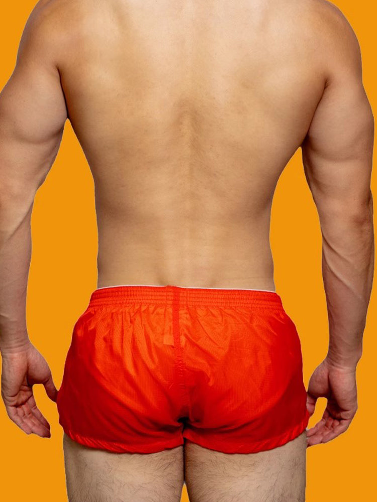 Men's Low Rise Sheer Boxer Shorts | dmunderwear detail image 13