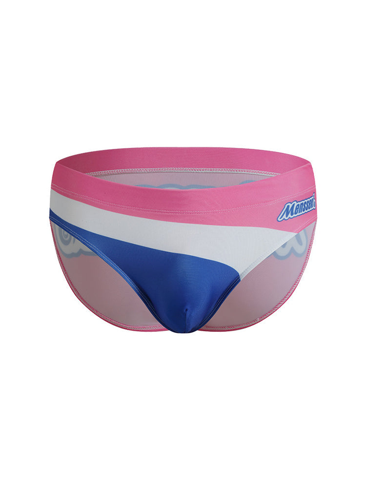 Men's Low-Rise Supportive Fit Quick-Dry Full Coverage Swim Briefs | dmunderwear detail image 7