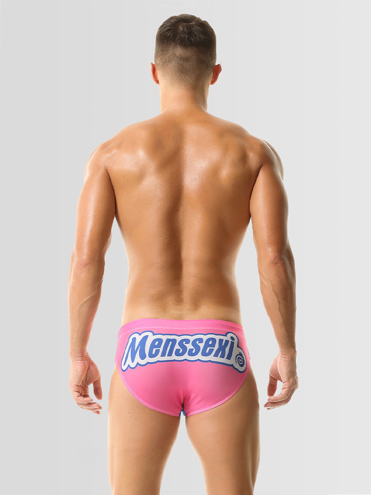 Men's Low-Rise Supportive Fit Quick-Dry Full Coverage Swim Briefs | dmunderwear detail image 8