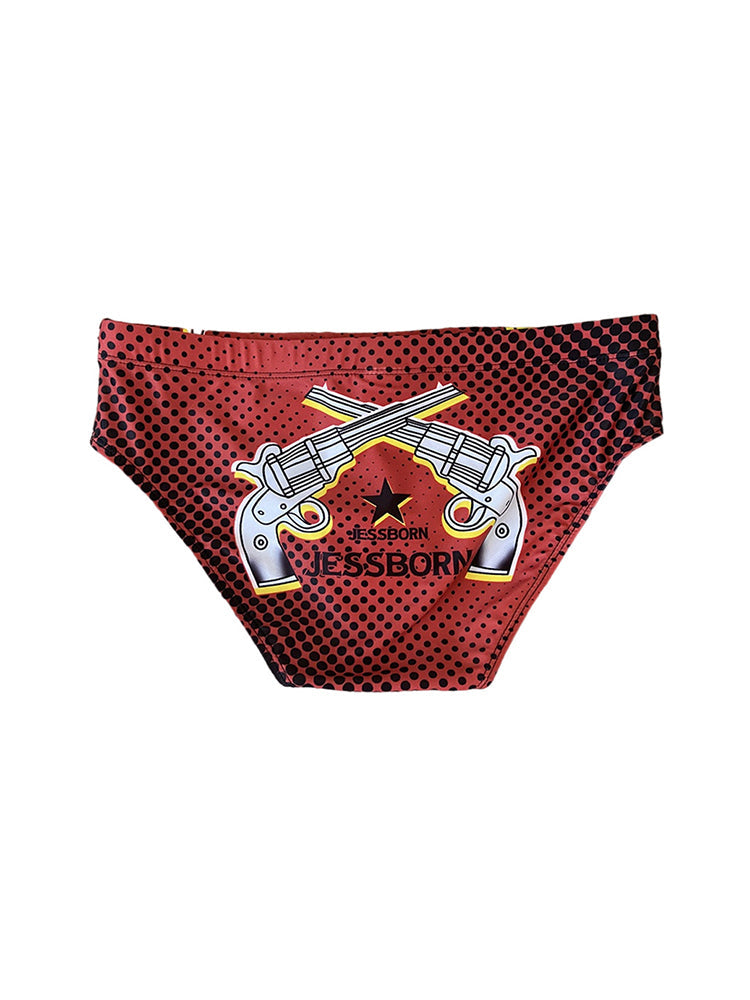 Men's Low-Rise Surfing Professional Swim Brief | dmunderwear detail image 8