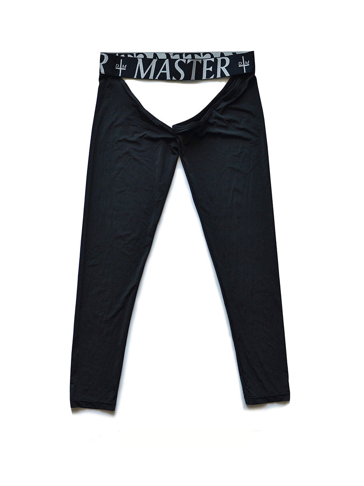 Men's Low-Waist Sexy Hollow Silk-Smooth Semi-Transparent Thermal Pants | dmunderwear detail image 2