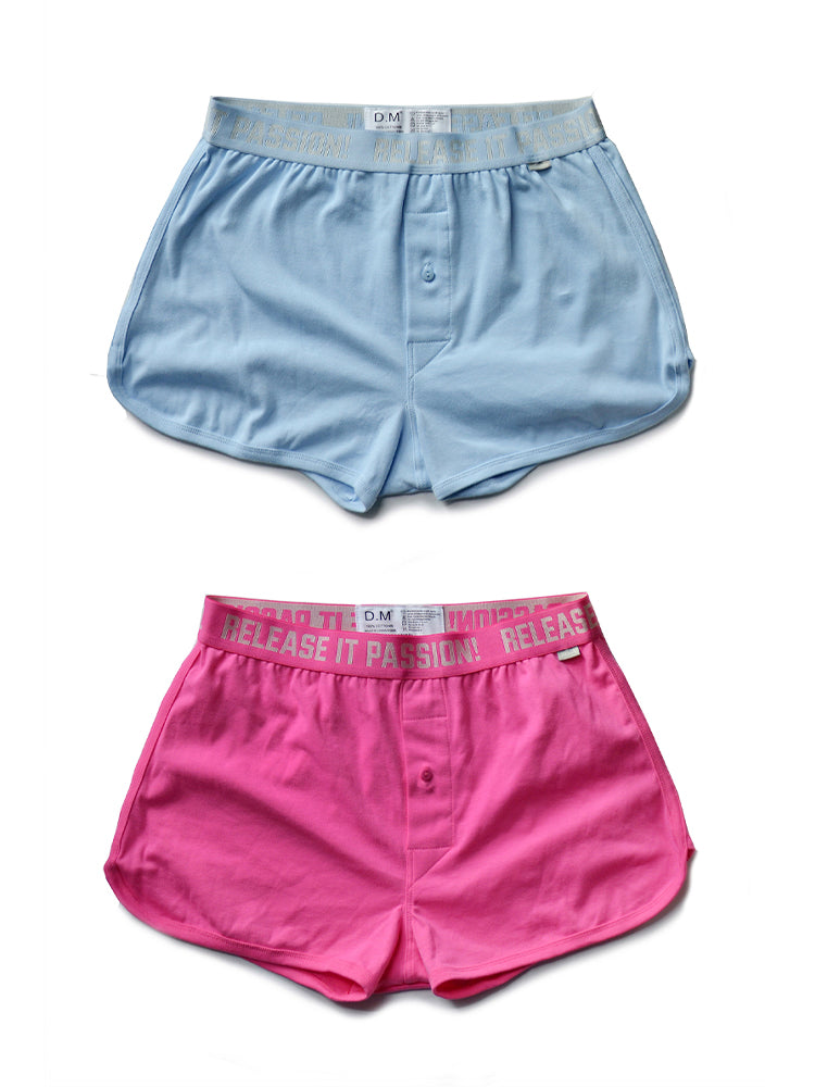 Men's Low-Waist Sexy Loose-Fit Home Shorts | dmunderwear detail image 20